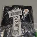 Hoerev Pack of 4 Mens Super Soft And Comfortable Fiber Briefs Trunks Underwear (Large, Pack of 4 Blacks With Mesh Holes)