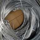 14 Foot Long Bale Wire, 14 Gauge Single Loop Bundle Baling Wires, 160 Pieces Galvanized Baler Wire for Horizontal and Vertical Closed Door Manual Tie Balers