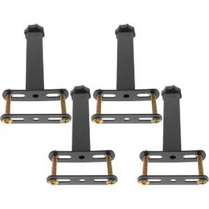 Alipis 1set Adjustable Furniture Support Legs Riser for Sofa Bed Replacement Height Adjustable Feet for Cabinets Furniture Easy Install Design