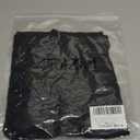 TiulZial Square Neck Tank Top Woman - Double Lined Going Out Tops Summer Ruched Backless Crop Strappy Cute (Black,S)