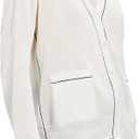 Theory Women's Outline Cardi (White, XS)