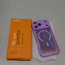 Designed for iPhone 17 Pro Max Case, Compatible with MagSafe, [Camera Protection] [15FT Military Drop Protection] Shockproof Translucent Matte Anti-Slip Phone Case, 6.9", Light Purple