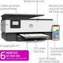 HP OfficeJet 8015e Wireless Color All-in-One Printer with 6 Months Free Ink 