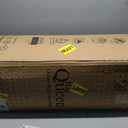 NapQueen 8 Inch Queen Size Mattress, Bamboo Charcoal Memory Foam Mattress, Bed in a Box, White