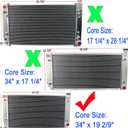 3Row Radiator for 1994-2000 Chevy GMC C2500 K2500 C3500 K3500 7.4L 454 V8