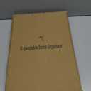 Bamboo Spice Drawer Organizer, (Need 3.1 Deep Drawer) Expandable 4 Tier Spice Rack for Cabinet (From 12" to 23" Wide), Seasoning Storage Insert, Spice Organizer for Drawer,Jars Not Included (Natural)