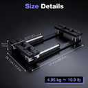 Hismith Non-Slip Base Plate 3.0 for Sex Machines, Aluminum Alloy Anti-Rotation Design, Compatible with Servok, Aero-Rocker, Premium 3.0/4.0 & Mini Series