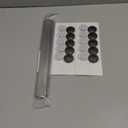 Stainless Iron Magnetic Display Board - Frameless Metal Magnet Boards with 20 Pcs Magnet Memo Strips for Office, Home, School