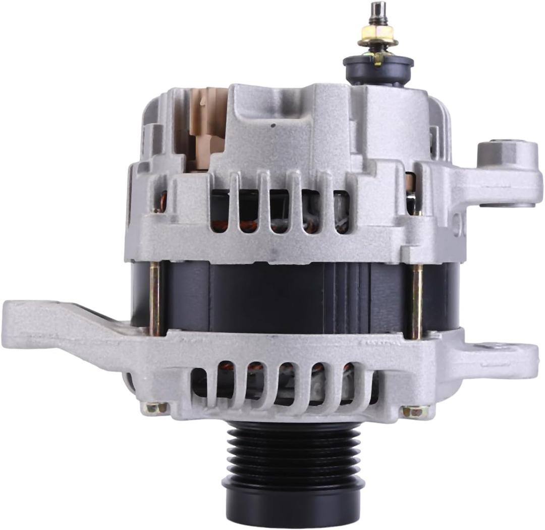 Alternator Replacement for Dodge Journey 2.4L 2009-2020 Car Alternator 12V 80 Amp New Electric Alternators Replace 04801490AA 04801490AD 11440 40048104 A002TX0281ZC A002TX0281