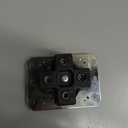 Bryant 9450FR Industrial Grade 50 Amp NEMA 14-50 Receptacle, Made in USA, Single Flush, 3 Pole 4 Wire Grounding 125/250V, Black