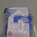 Dukal 841 Oval Eye Cotton Pads 1 5/8 in. x 2 5/8. in. (Box of 50)