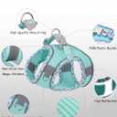 Petank Dog Harness for Small Medium Dogs No Pull, Puppy Harness and Leash Set, Step in Dog Harness for Walking, Running, Training(Black, S)