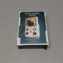 R40S PRO Retro Gaming Console, 30000+ HD Games Handheld Game Console, 3800mAh Rechargeable Mini Retro Video Console with 256GB TF Card, Portable Pocket Arcade (Transparent Purple)