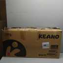 KEANO 16" Kids Bike for 5-8 Yrs, Light-Up Training Wheels, 16 Inch with Training Wheels, Pink