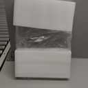 Sooyee Clear Acrylic Tray Decorative,16" x 12" Plastic Serving Trays for Coffee Table,Kitchen,Bathroom,Food,Vanity Countertop,Large Ottoman Tray with Handles