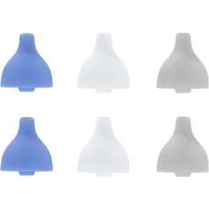 9 x BOCOOLIFE Ear Dryer Ear Tips Soft Replacement Ear Tips Ear Dry Blower for Swimmers Ear Dryer 6pcs - 3 Color-Coded Soft Silicone Replacement Earpieces