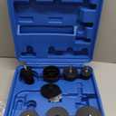 Turbo System Leakage Tester Kit | 12-Piece Turbo Boost Leak Tester with 4 Pairs of 1-3/8" to 3-1/2" Stepped Adapters, Turbo Pressure Leakage Tester for Cooling Emissions Exhaust Pipes