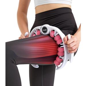 Uoxfill Cellulite massage tool | 360removable cellulite remover for legs & Lymphatic Drainage Massager | Fascia Blaster for Contoured & Smoother Skin,Tool for Sore Arms, Legs, Stomach & Buttocks Pink