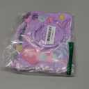 Boaretiu for iPad mini 6 Case/Mini A17 Pro Case - 3D Cute Cartoon Mermaids Girls Teens Soft Silicone for iPad mini 7/6 8.3 Inch Tablet Cover with Strap & Rotating Stand (Purple)