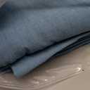 MooMee Bedding Sheet Set 100% Washed Cotton Linen Like Textured Breathable Durable Soft Comfy (Heathered Peacock Blue, Queen)