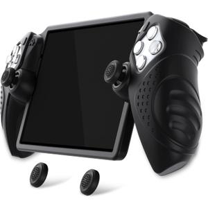PlayVital Design for PS Portal Cover, Guardian Edition Silicone Protective Case for PS Portal Remote Player with Thumb Grips - Shockproof, Anti-Slip Grip Accessories - Black