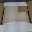 26" Gold Glass Table Lamps Set of 2, 3-Way Dimmable Touch Control Living Room Lamp with USB C+A Ports & AC Outlet, Modern Bedside Lamps, Elegant Bedroom Lamps for Nightstand Side End Table Desk