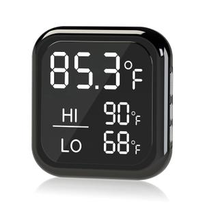 Smart Digital Fish Tank Thermometer Turtle Tank, Betta Fish & More | 5-200 Gallon | High/Low Temperature Alerts