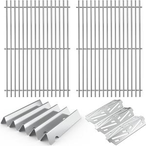 GS4 Genesis II Grill Parts for Weber 3 Burner Genesis 2 GS4 Replacement Genesis II/II LX 300 SER, Genesis 300 (2022 YRS) Accessories for Weber Flavorizer Bars 66032, Grates 66802, Heat Deflector 66040