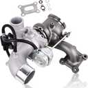 53039700272 K03 Turbocharger Compatible with 2012-2015 Ford Edge, 2012-2015 Explorer, 2013-2015 Focus, 2012-2013 Volvo S60 2.0L 14031313-101 2T229 CB5E6K682BA 53039700600