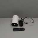 Magcubic Mini Projector with WiFi and Bluetooth, 4K Support Smart Portable Projector, Small Proyector with 200ANSl & AutoKeystone, 180 Rotation HY300Pro Video Proyector for Bedroom, Movie, Outdoor (White)