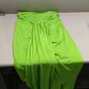 Womens Plus Size Fringeless (TM) Swimsuit Sarong (Lime Green)