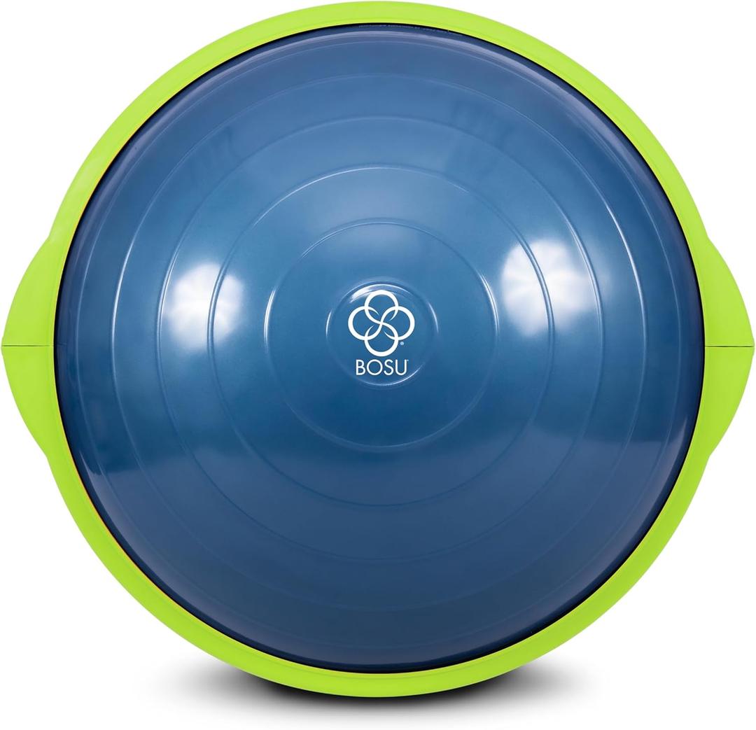 BOSU Sport Balance Trainer, Travel Size Allows for Easy Transportation and Storage, 50cm, (Blue/Neon)