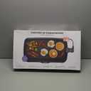 Chefman XL Electric Griddle with Removable Temperature Control, Immersible Flat Top Grill, Burger, Eggs, Pancake Griddle, Nonstick Extra Large Cooking Surface, Slide Out Drip Tray, 10 x 20 Inch