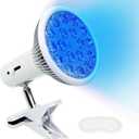 Jaundice Light Therapy Newborn, Bilirubin Light Lamp for Jaundice Baby, Neonatal Baby Jaundice Treat Blue Ray Light, Portable Infant Bilirubin Light with 18 Led Light, Biliblanket Light with Eye Mask