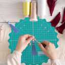 IMIKEYA Rotating Cutting Mat for Quilting - Self-Healing Rotary Mat Ideal for Sewing and Craft Projects Durable and Lightweight Design for DIY Lovers