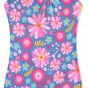 HOZIY Gymnastics Leotards with Shorts for Girls Toddlers Kids Biketard Tumbling Outfits Sparkle Unicorn Leopard Galaxy