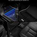 3W 2014-2020 Nissan Rogue Floor Mats Custom Fit for Nissan Rogue Accessories TPE All Weather Floor Liner, 1st and 2nd Row Car Mats (NOT for Rouge Sports and Select Models)