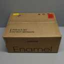 CAROTE Enameled Cast Iron Dutch Oven Pot with Lid, 4 QT Dutch Ovens, Heavy-Duty Cast Iron Pot for Sourdough Bread Baking, Braising, Stews, Roasting, Healthy & Non-Toxic, Dual Handles, All Stovetop Compatible, Oven Safe up to 500 F, Red