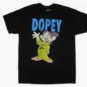 Disney Men's Snow White and The Seven Dwarfs Dopey Adult Short Sleeve T-Shirt XS