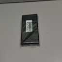 Aluminium Alloy Handle Comb Practice Tools Stainless Steel Comb Head Practice Hair Styling Tools for Sport Outdoor Use (Black)