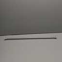 Kenney Nicholas Twist & Fit No Tools Tension Curtain Rod, 28 to 48 Inch Brushed Nickel Silver Extendable Rod, Easy Install