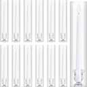 12 Set Hurricane Candle Holder Cylinder Sleeves Taper Candlestick Holder 10 Inch White Candles Table Centerpiece for Wedding Party Festival Decoration