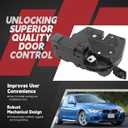 Nakkaa 51247269543 Rear Trunk Latch Lock Actuator Compatible with 320i 328i 330i 535i 550i M5 730Li 740Li 750Li 760Li 4.4T xDrive28i xDrive30d xDrive35i xDrive40e xDrive50i X5 2009-2018