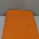 LuxClub 4 PC Queen Sheet Set, Queen Size, Deep Pockets 18" Wrinkle Free Cooling Sheets Machine Washable Hotel Bedding Silky Soft - Autumn Orange Queen