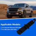 2 x Cabin Air Filter Plastic Cover Plate Fit for Chevrolet Silverado 2500 HD 2019-2023 Fit for GMC Sierra 2500 HD 2019-2024 Replace 84502369 84532403