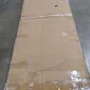 Bifold Doors for 24" x 80" Opening, 1-lite Mirror Closet Folding Doors with Hardware kit Included, Easy Assembly, White