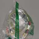 2 Pack 16/2 Speaker Flat Wire Cable with Banana Tip Plugs 10 FT, 16 Gauge AWG Wire, Tinned OFC Copper, Transparent Jacket with Yellow Polarity Marker, for Indoor & Outdoor, Hi-Fi