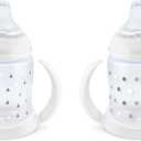 NUK Learner Cup, 6+ Months, Timeless Collection, 5 Oz, Pack of 2 BPA Free, Spill Proof Sippy Cup