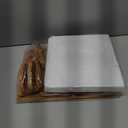 Cutting Board Set with Holder, Space Saving Kitchen Bamboo Chopping Boards, Build in Juice Groove and Grip Handle, Durable Wooden Serving Board for Meal Prep & Charcuterie, Gift Idea