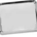 1pc Instrument Tray Handles Stainless Steel Serving Tray Laboratory Supplies